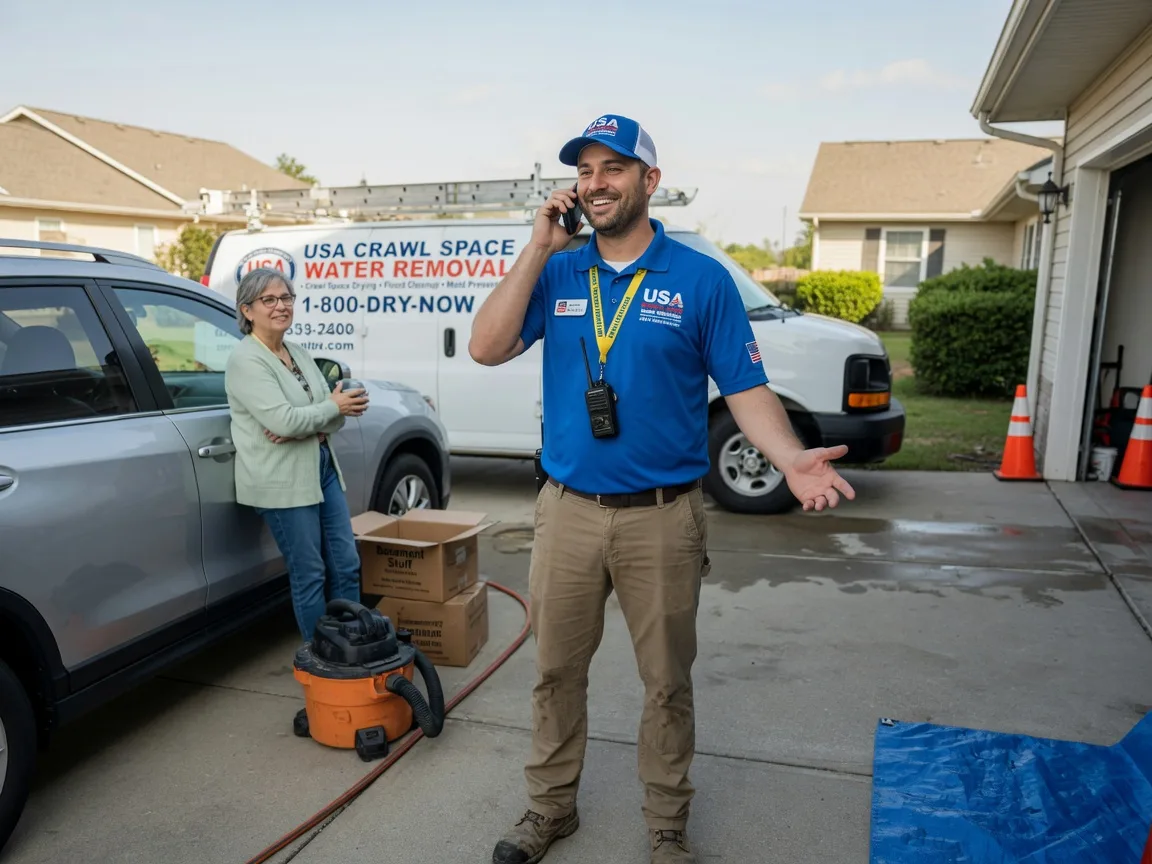 Crawl Space Water Removal Hillsville, VA FAQs